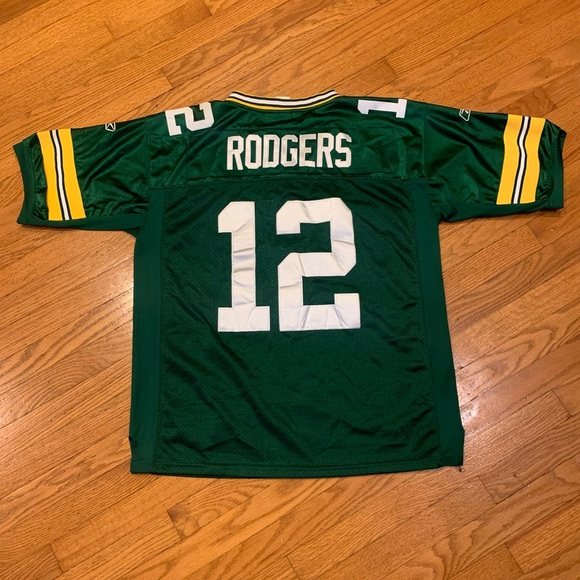 Super Bowl XLV Green Bay Packers Aaron Rodgers NFL Reebok jersey - Picture 7 of 10